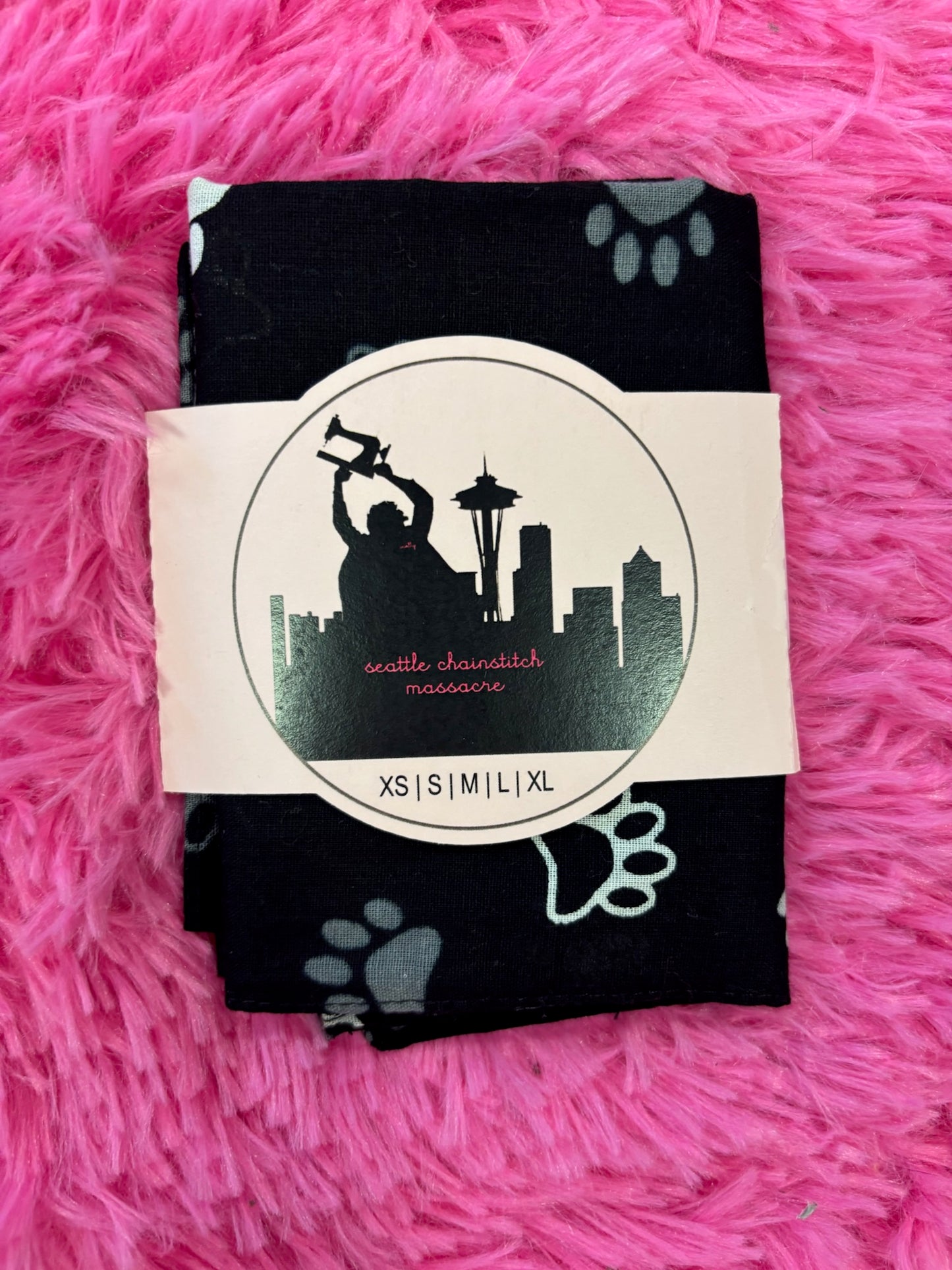 Chainstitched Printed Bandana