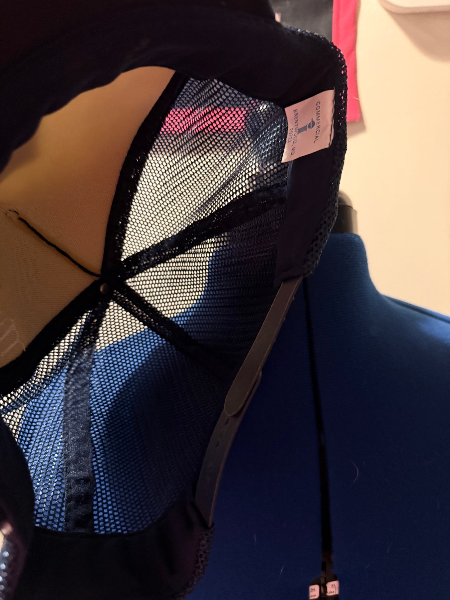 Put the Bi in FBI Vintage Blue Foam Trucker Hat