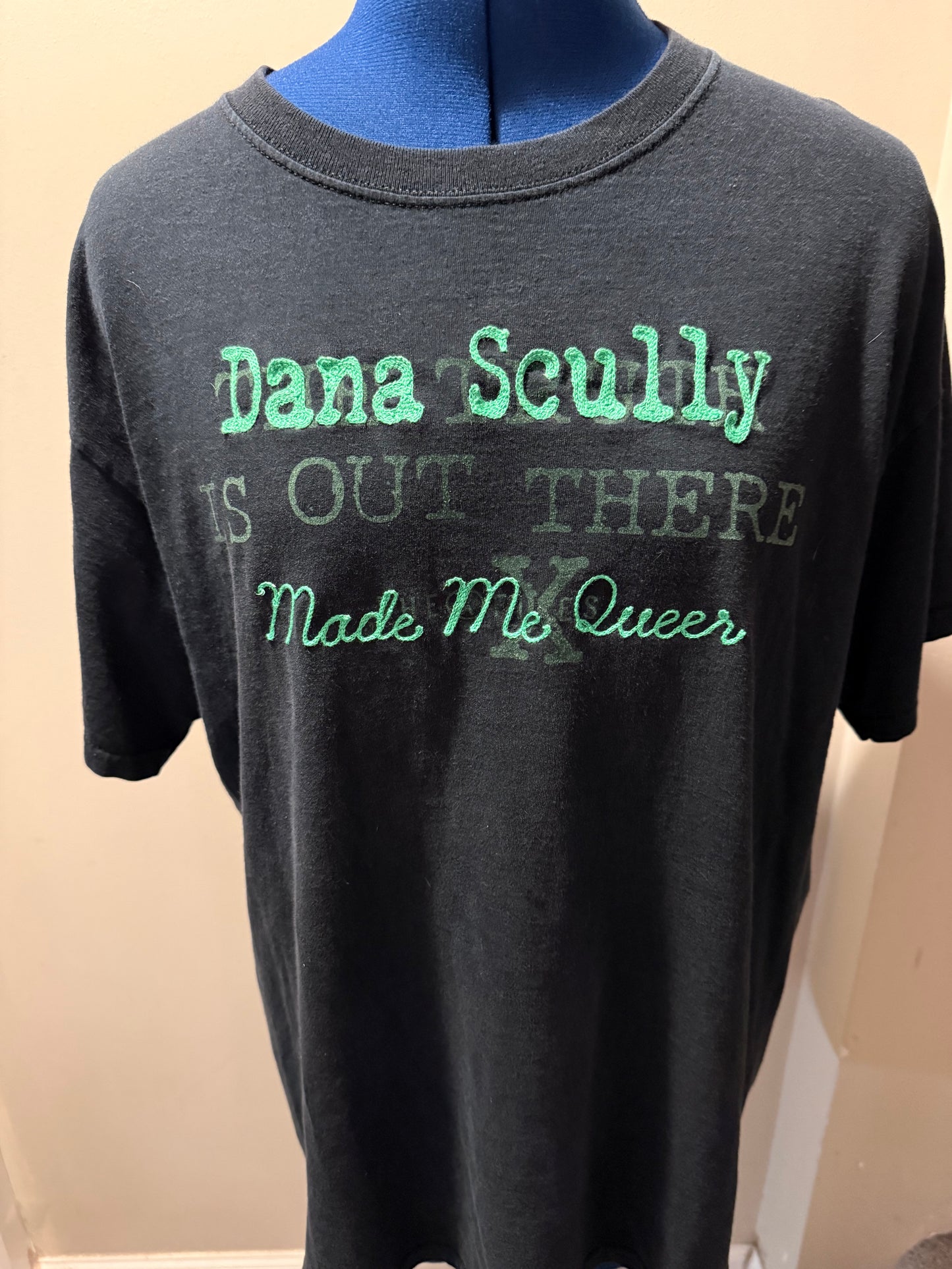 Dana Scully Made Me Queer Vintage The X-Files Tee - XL