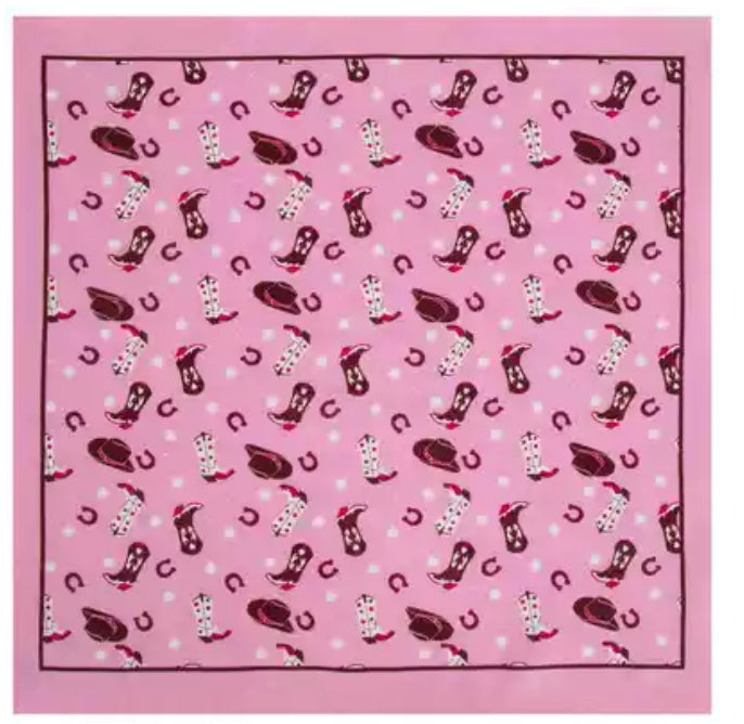 Chainstitched Printed Bandana