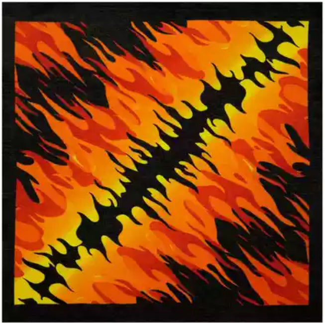 Chainstitched Printed Bandana