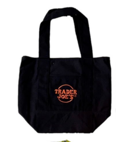 Chainstitched Trader Joe's Mini Tote