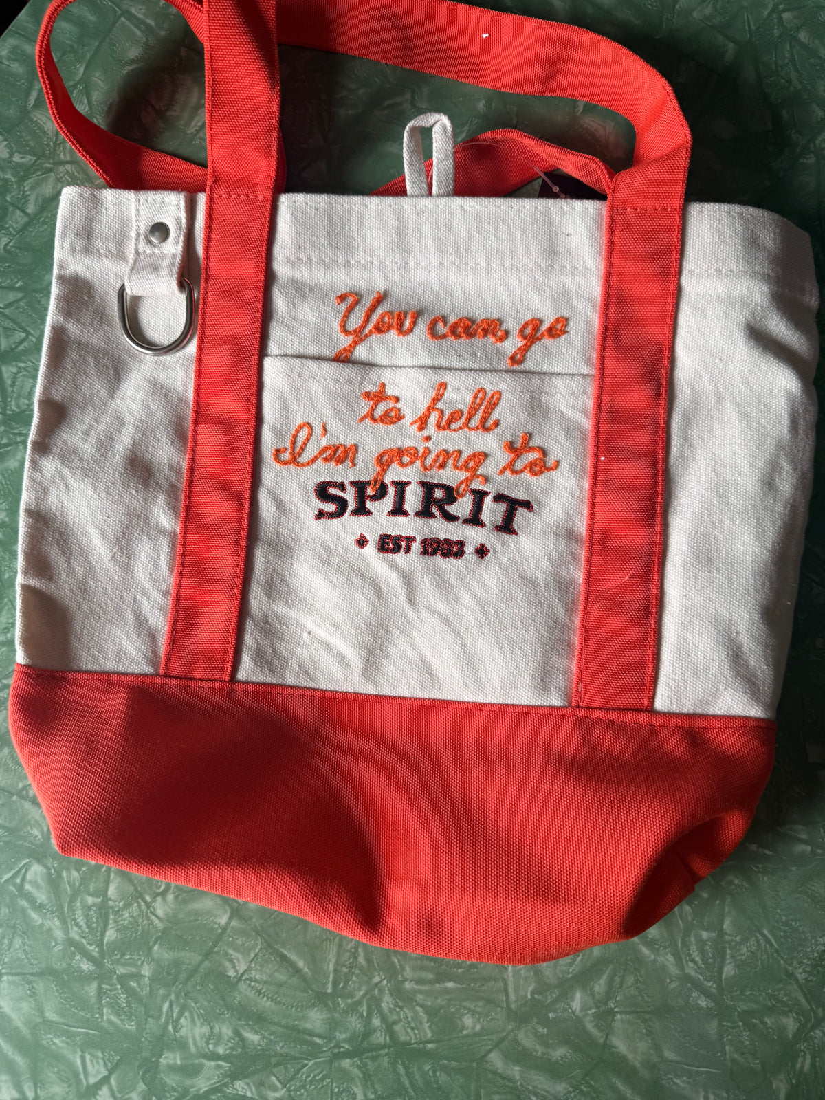 You can go to hell, I'm going to Spirit Halloween Mini-Tote
