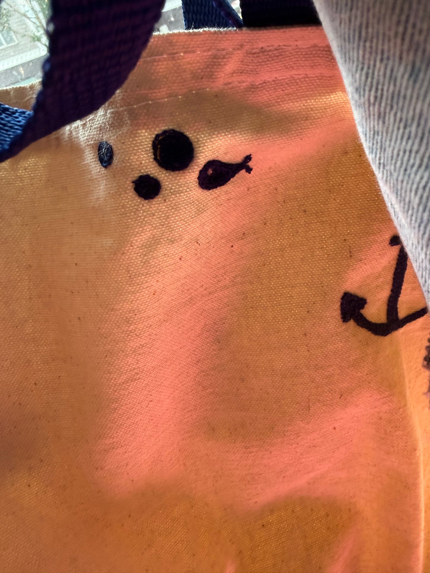 I banged the Skipper on the Victoria Clipper VTG Canvas Tote Bag