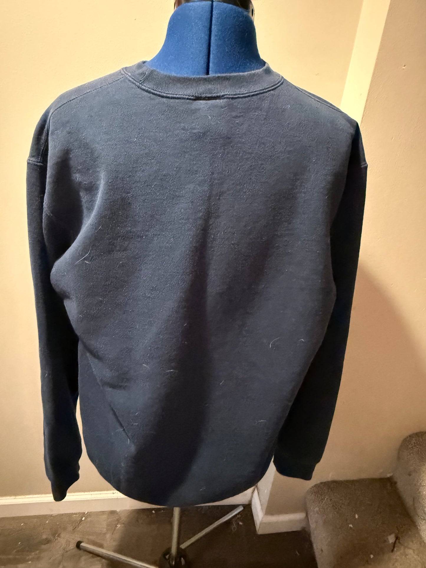 I'm in love with Asst Dir Skinner Navy L/S Crewneck Sweatshirt - LG