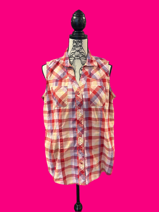 Bit and Bridle XL sleeveless snap