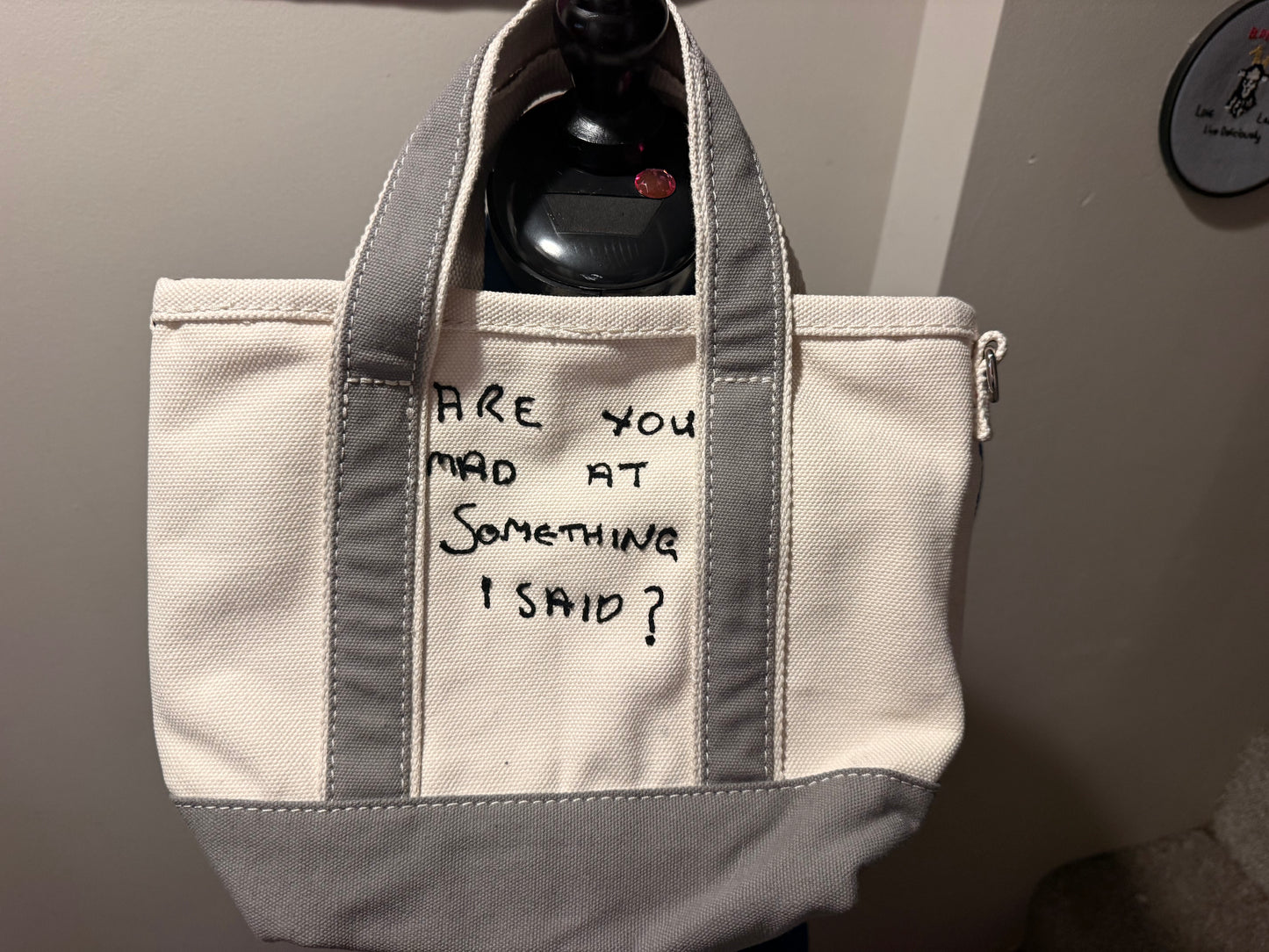 Patricia's Qualms Widow's Bay Mini Tote - Gray