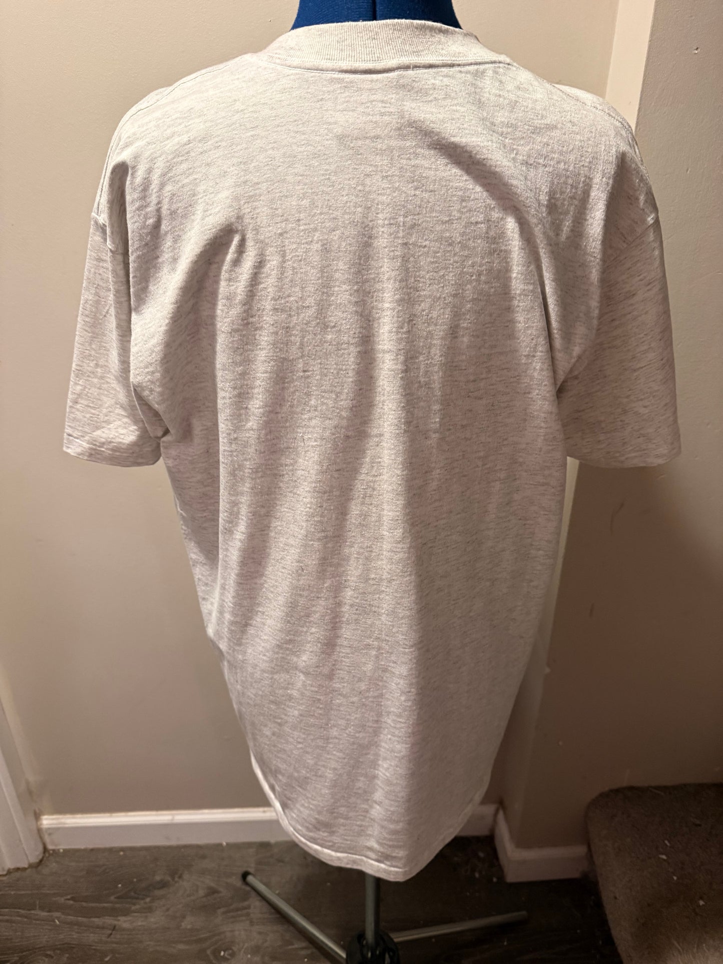 Do You Think I'm Spooky? Gray FBI VTG Tee - XL