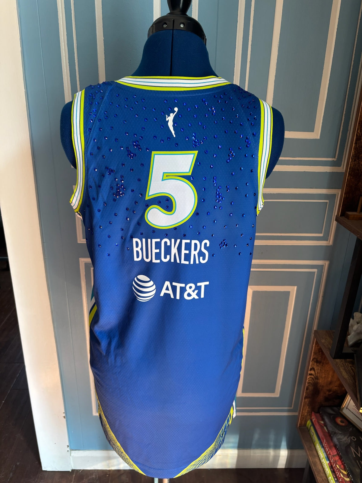 2026 WNBA Rebel Edition Dallas Wings #5 Bueckers Custom Rhinestone Jersey