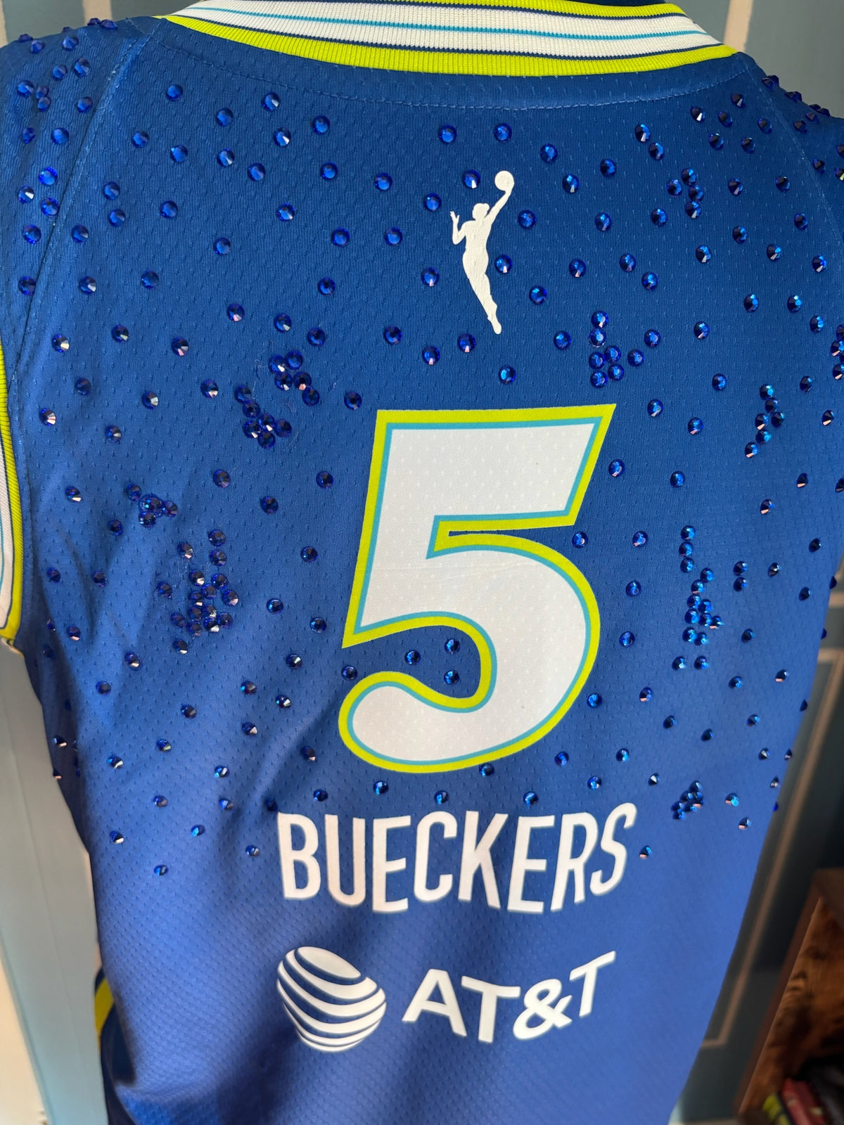 2026 WNBA Rebel Edition Dallas Wings #5 Bueckers Custom Rhinestone Jersey