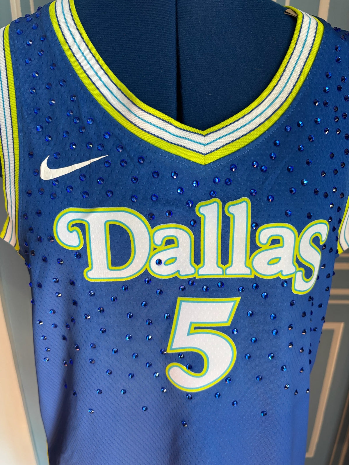 2026 WNBA Rebel Edition Dallas Wings #5 Bueckers Custom Rhinestone Jersey