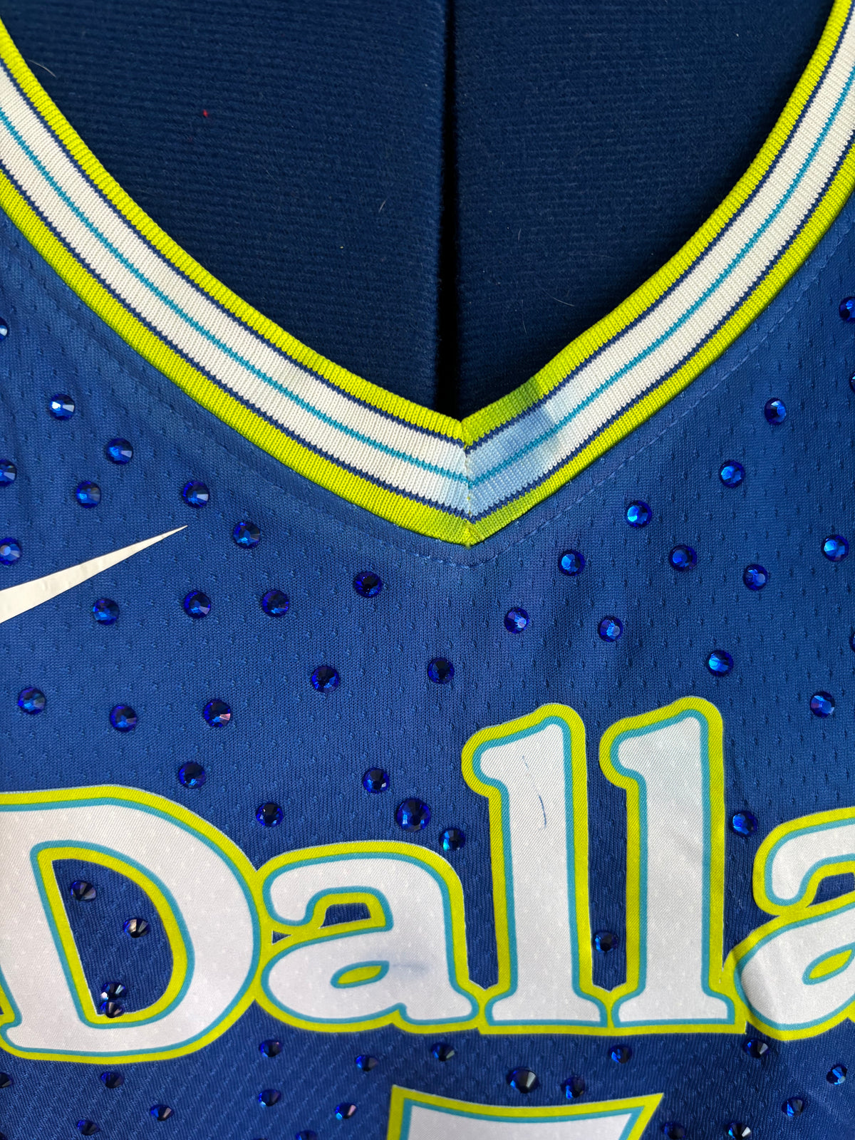 2026 WNBA Rebel Edition Dallas Wings #5 Bueckers Custom Rhinestone Jersey With Defects