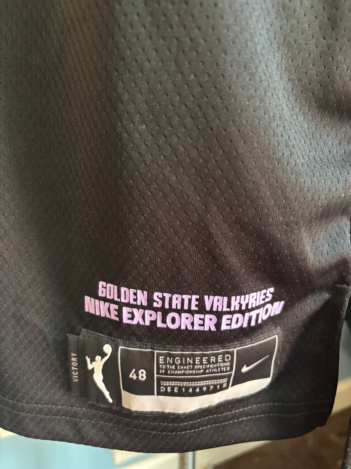 2026 WNBA Explorer Edition Golden State Valkyries Custom Rhinestone Jersey