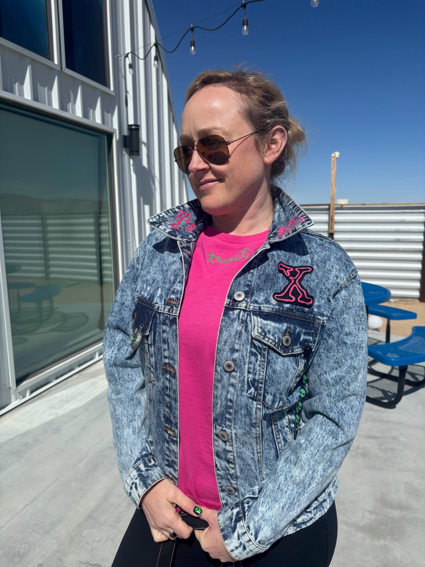 The Truth Is Out There Denim Jacket
