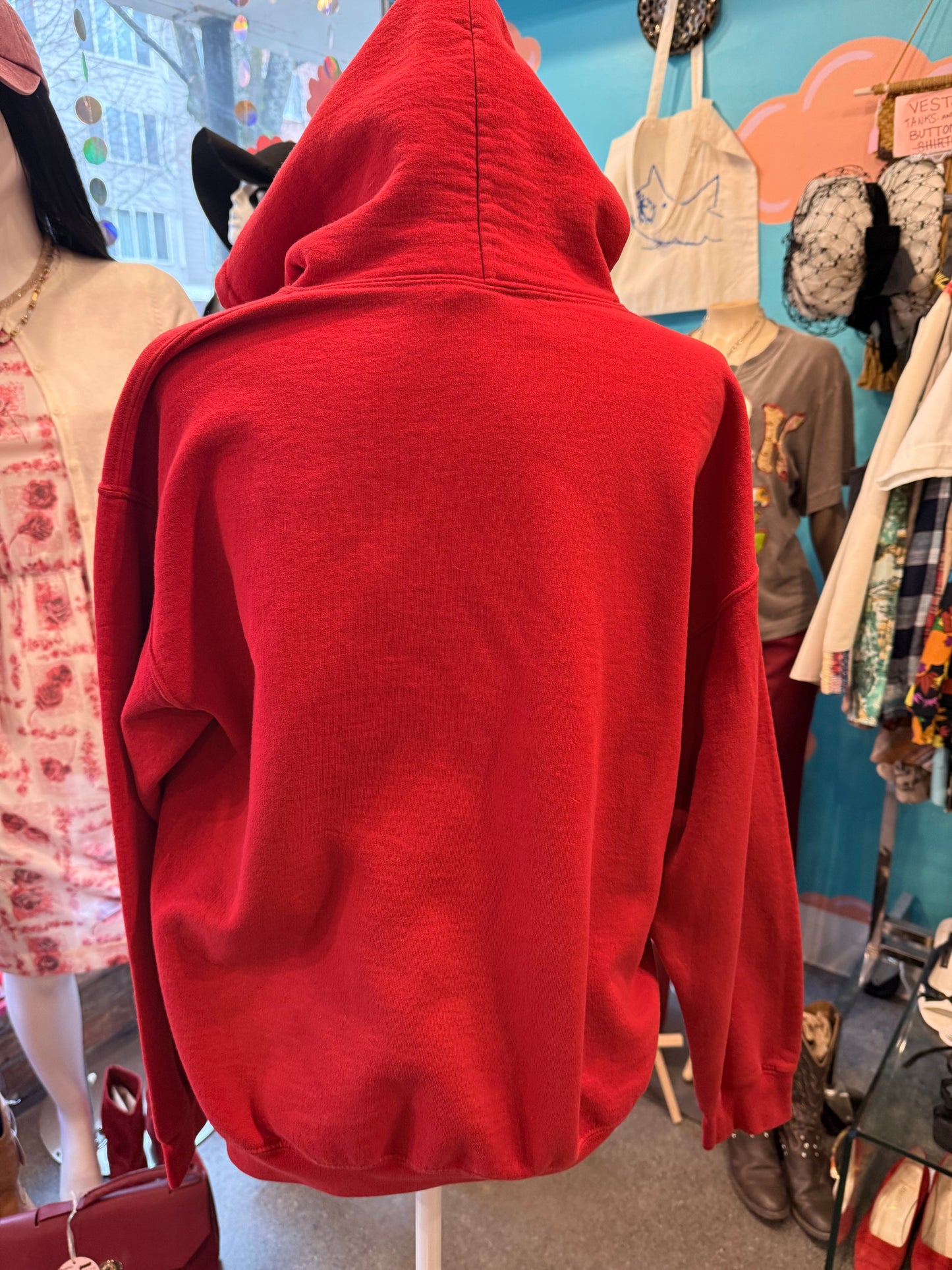 "I Sold My Soul for Tillamook Cheese" Red Pullover Hoodie