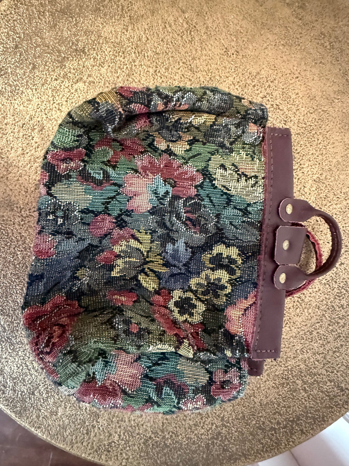 Can't Find Shit in Here Vintage Tiny Doll Tapestry Purse