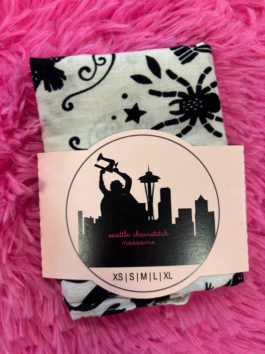 Chainstitched Printed Bandana