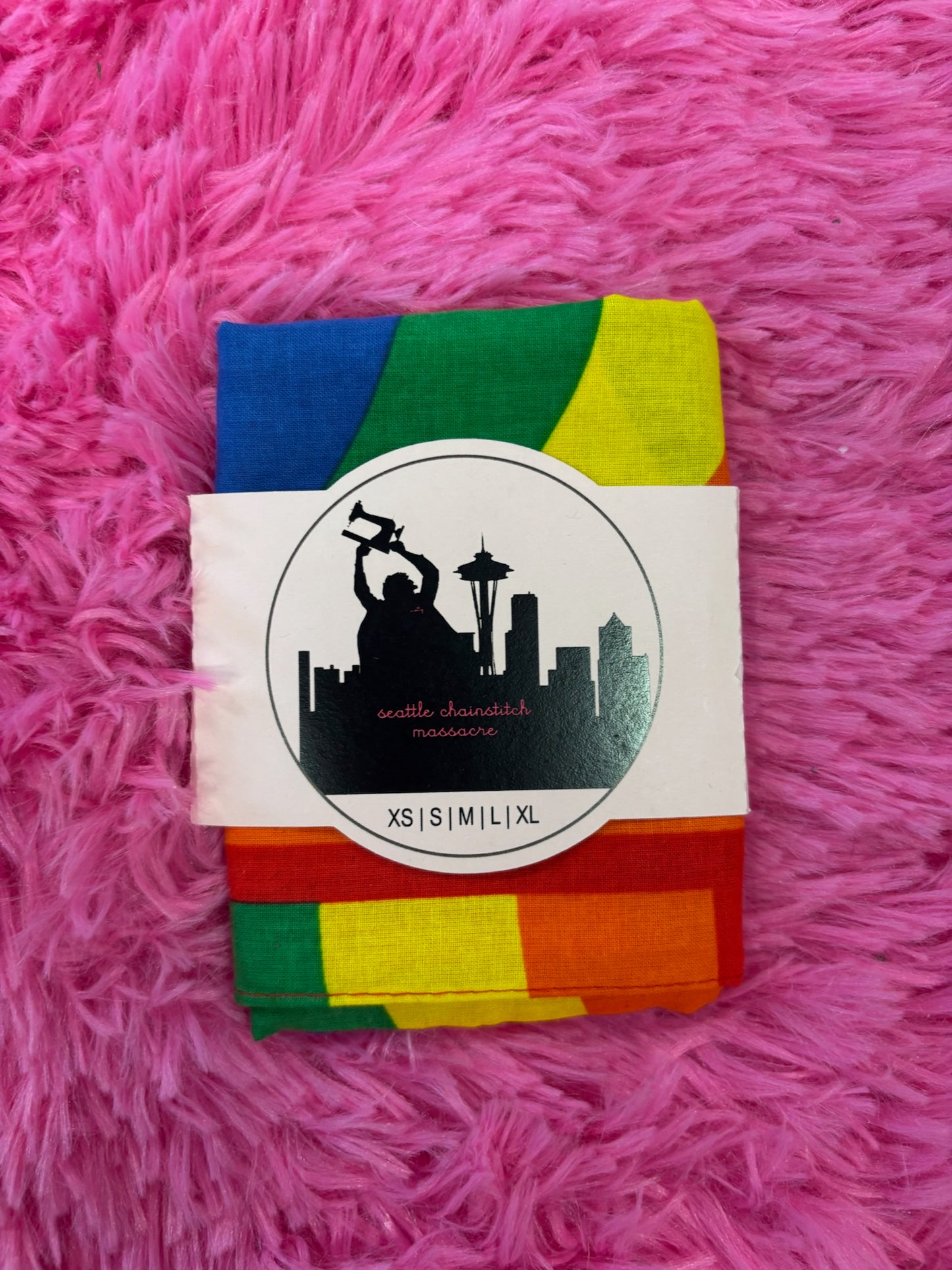 Chainstitched Printed Bandana