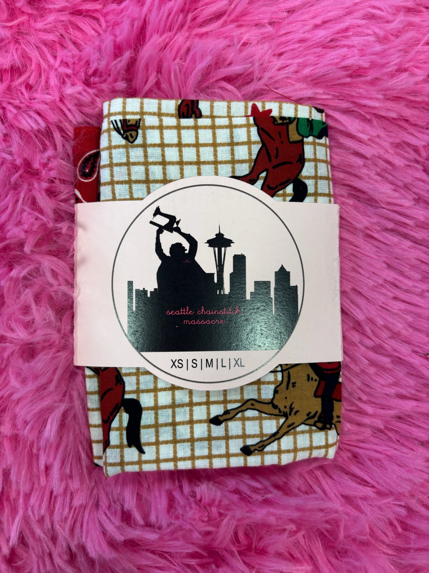 Chainstitched Printed Bandana