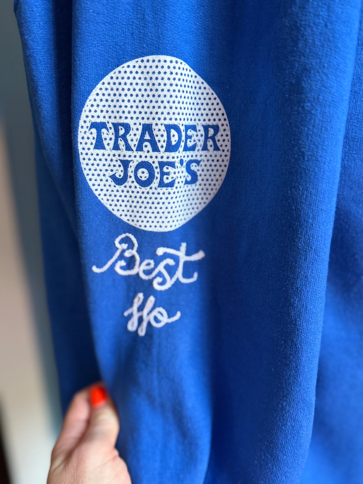 TJ's Saved My Life Blue Crewneck Sweatshirt