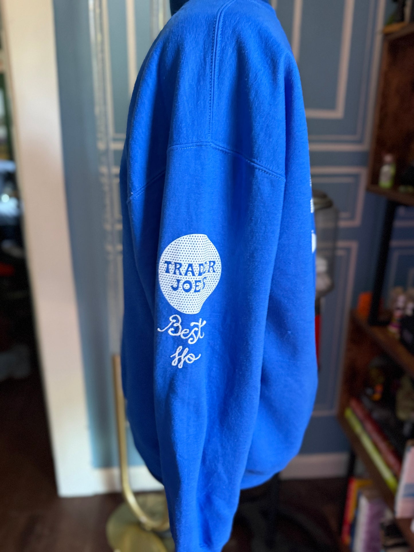 TJ's Saved My Life Blue Crewneck Sweatshirt