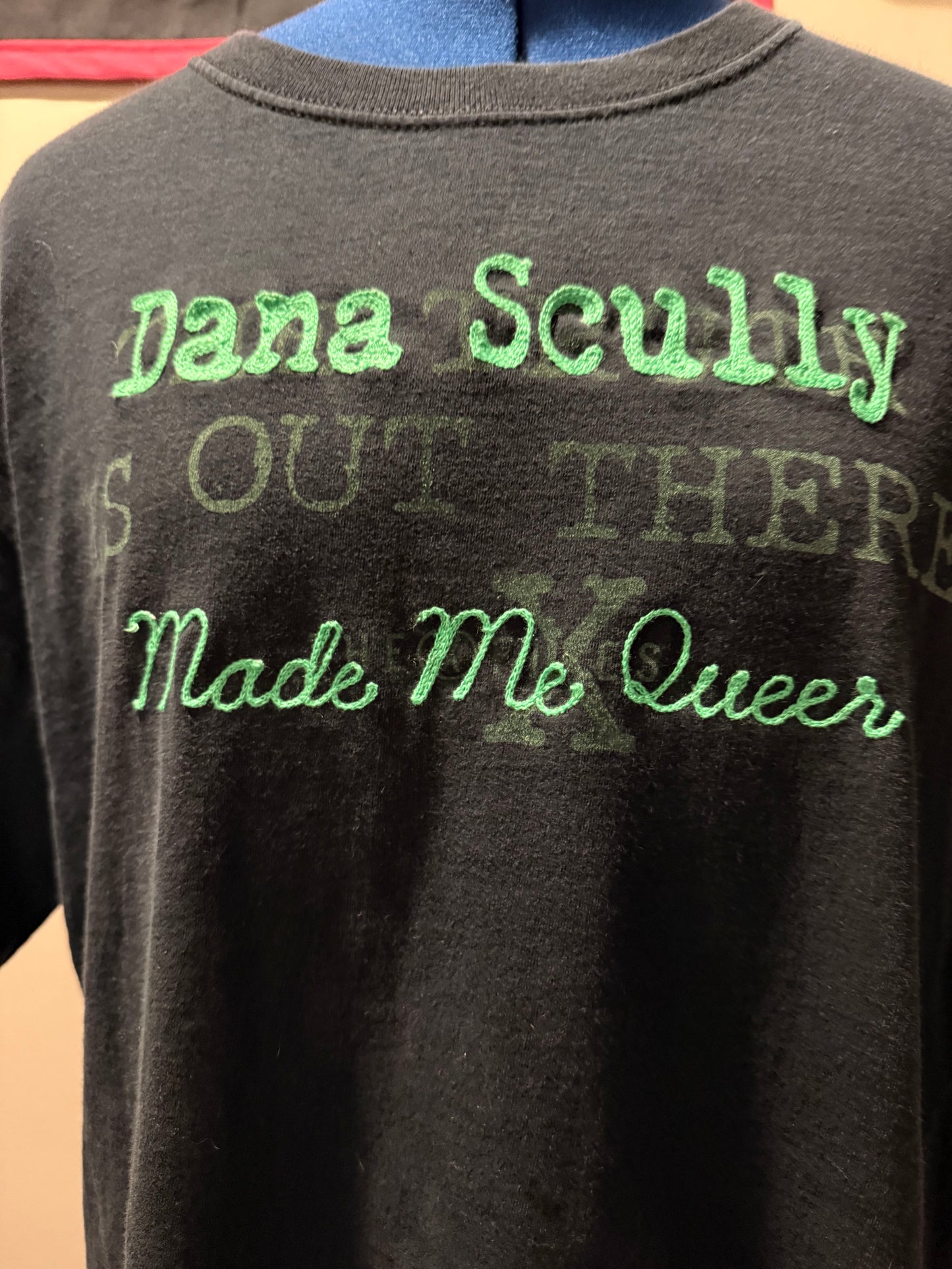 Dana Scully Made Me Queer Vintage The X-Files Tee - XL