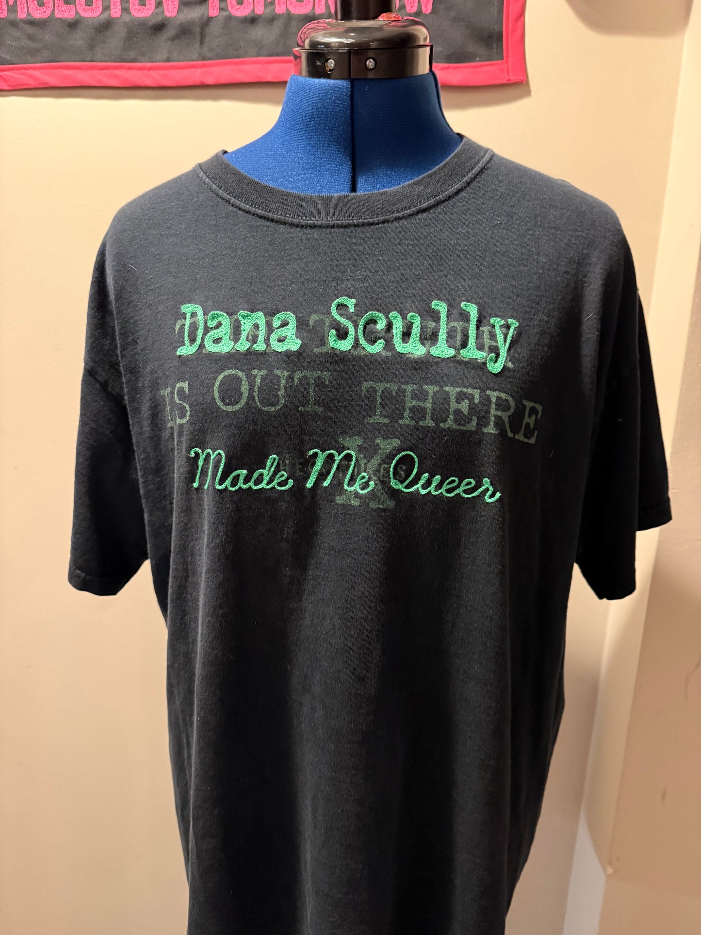 Dana Scully Made Me Queer Vintage The X-Files Tee - XL