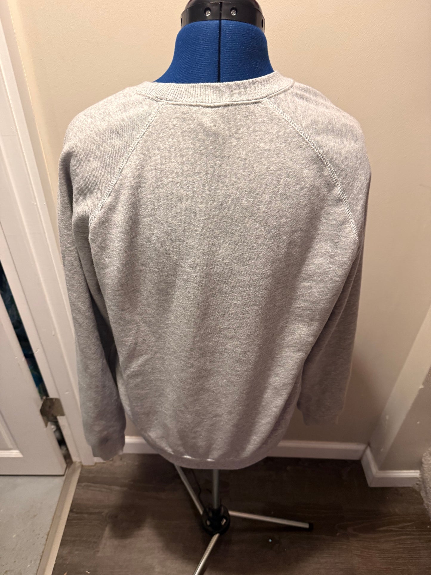 Lobotomy at the House of Mouse Vintage Gray Crewneck