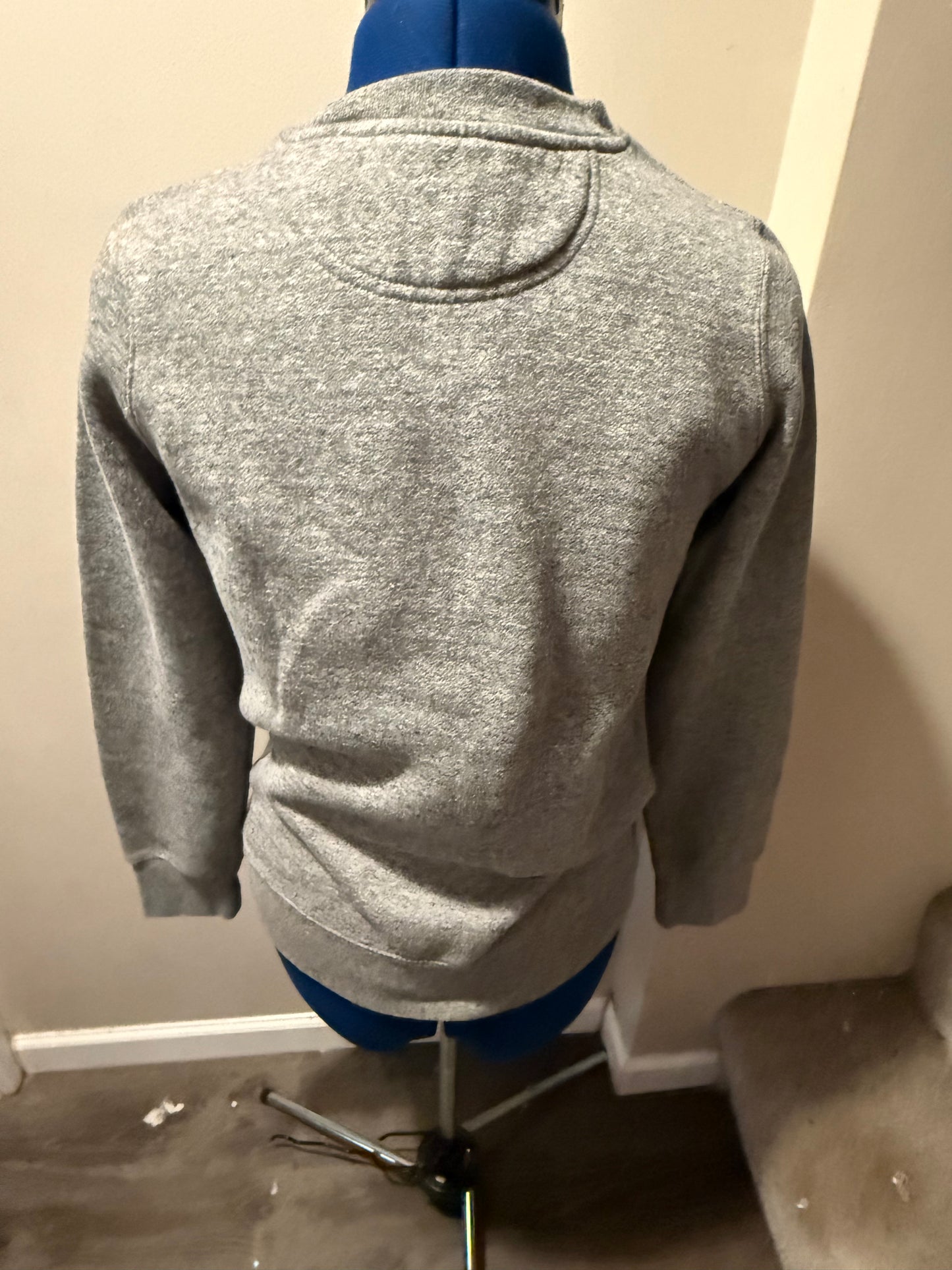 Cape Cod Cunt Grey, Cream + White Crewneck Sweatshirt