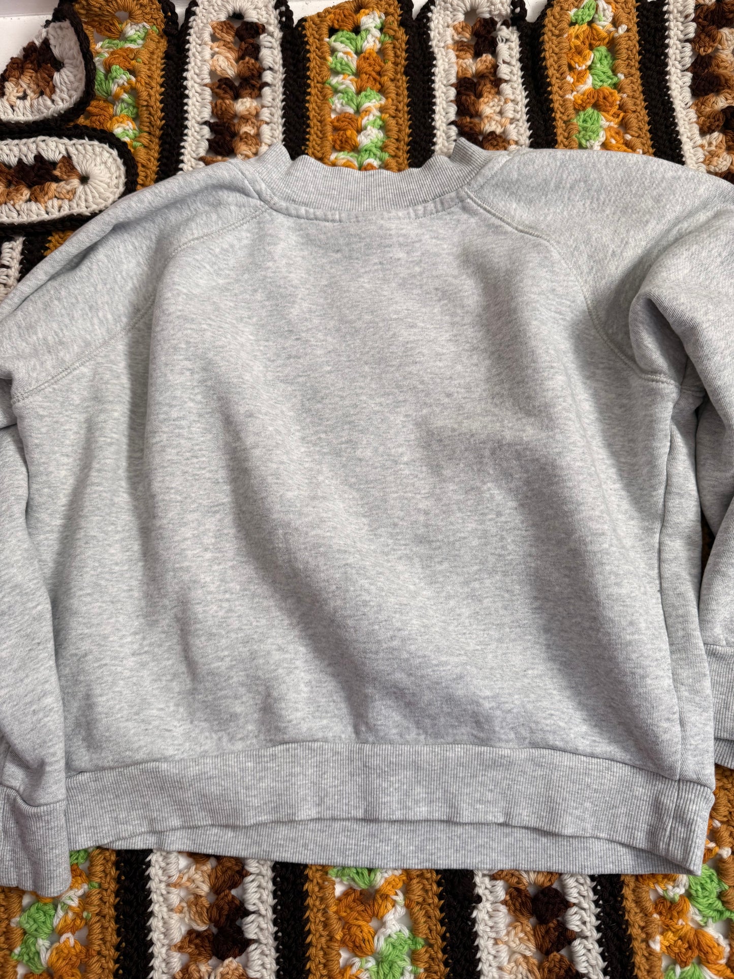 I <3 Books Grey V-Neck Sweatshirt - XS