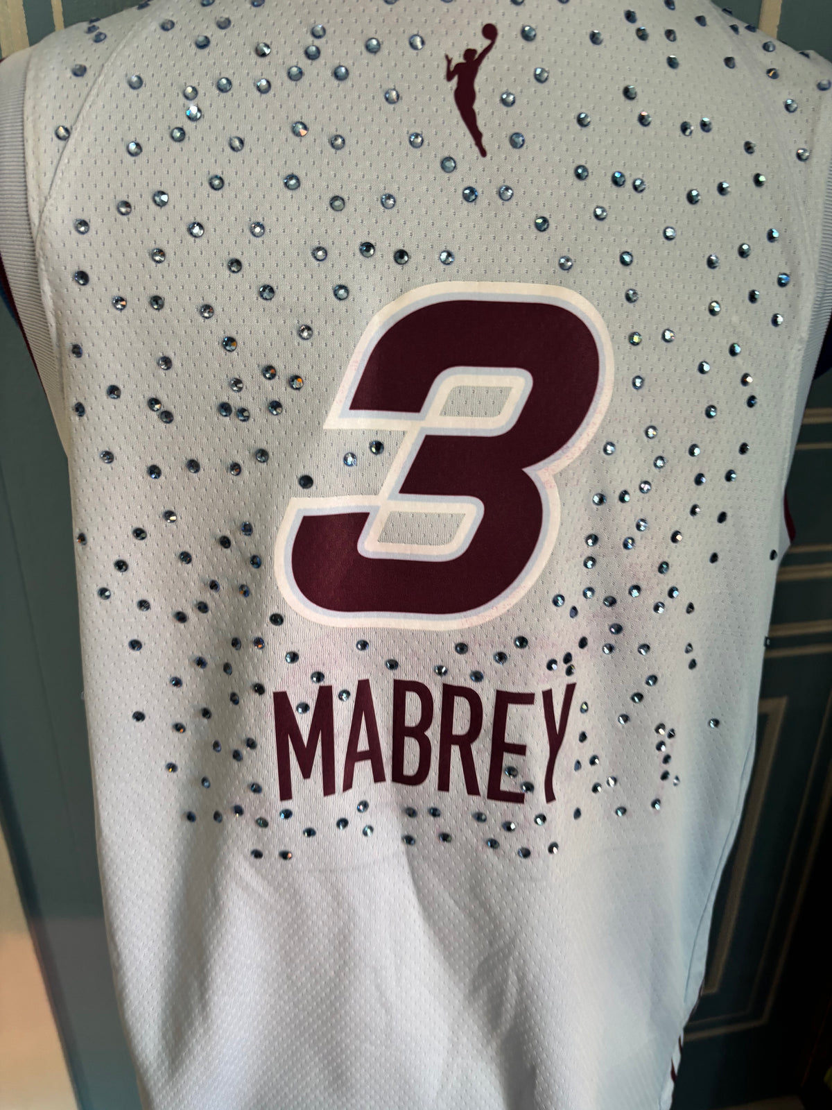 2026 WNBA Rebel Edition Toronto Tempo #3 Mabrey Custom Rhinestone Jersey With Defects