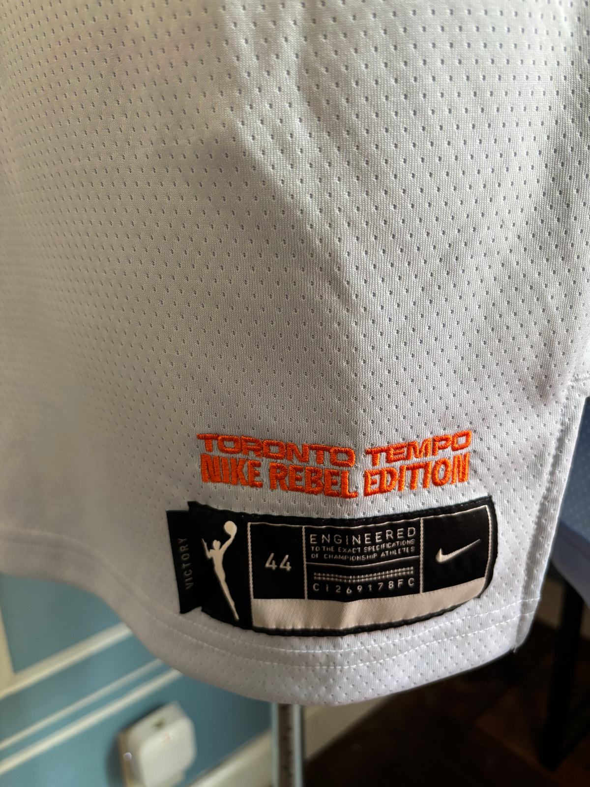 2026 WNBA Rebel Edition Toronto Tempo #3 Mabrey Custom Rhinestone Jersey With Defects