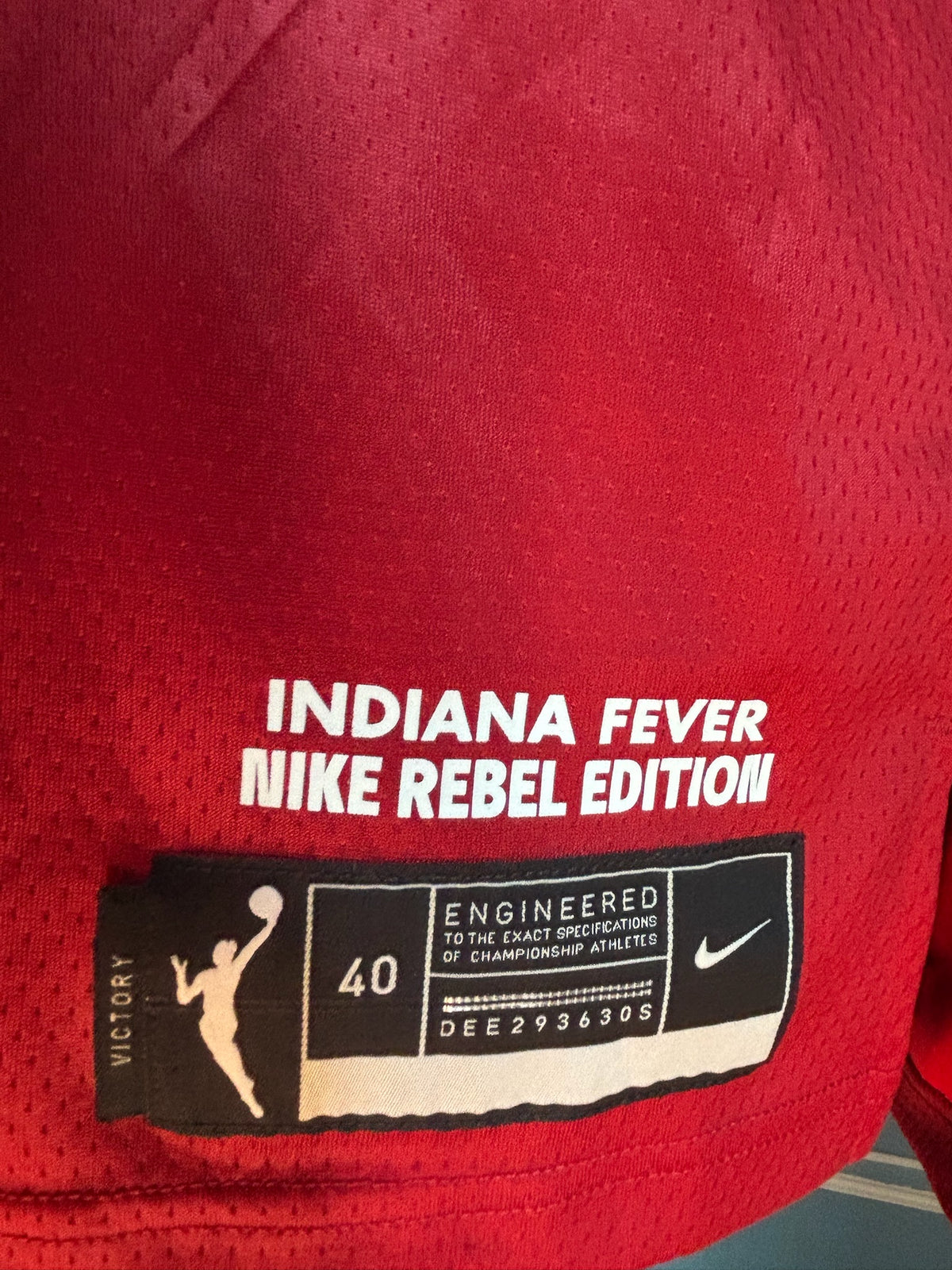 2026 WNBA Rebel Edition Indiana Fever Caitlin Clark #22 Custom Rhinestone Jersey