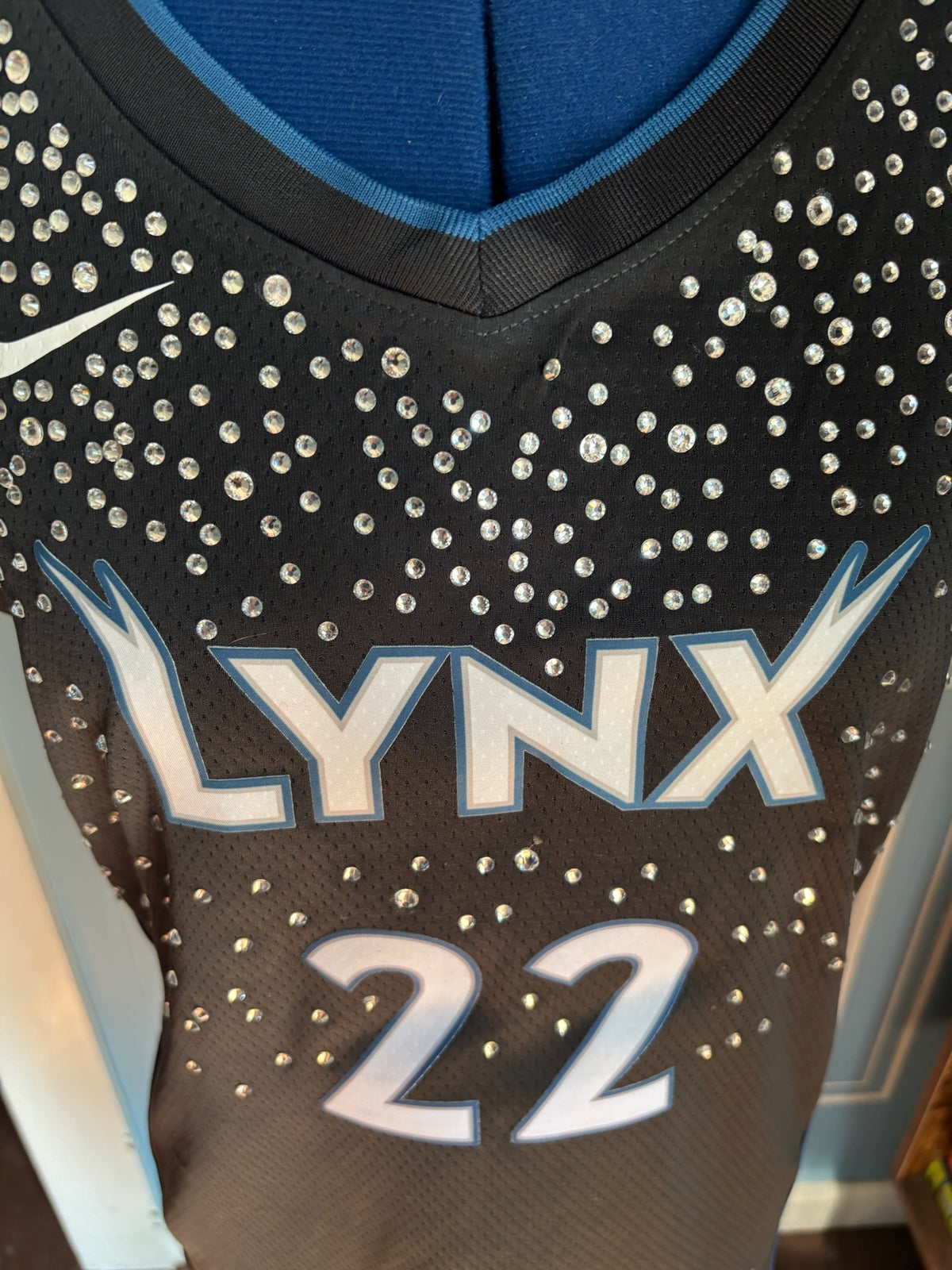 2026 WNBA Rebel Edition Minnesota Lynx Collier #20 Custom Rhinestone Jersey