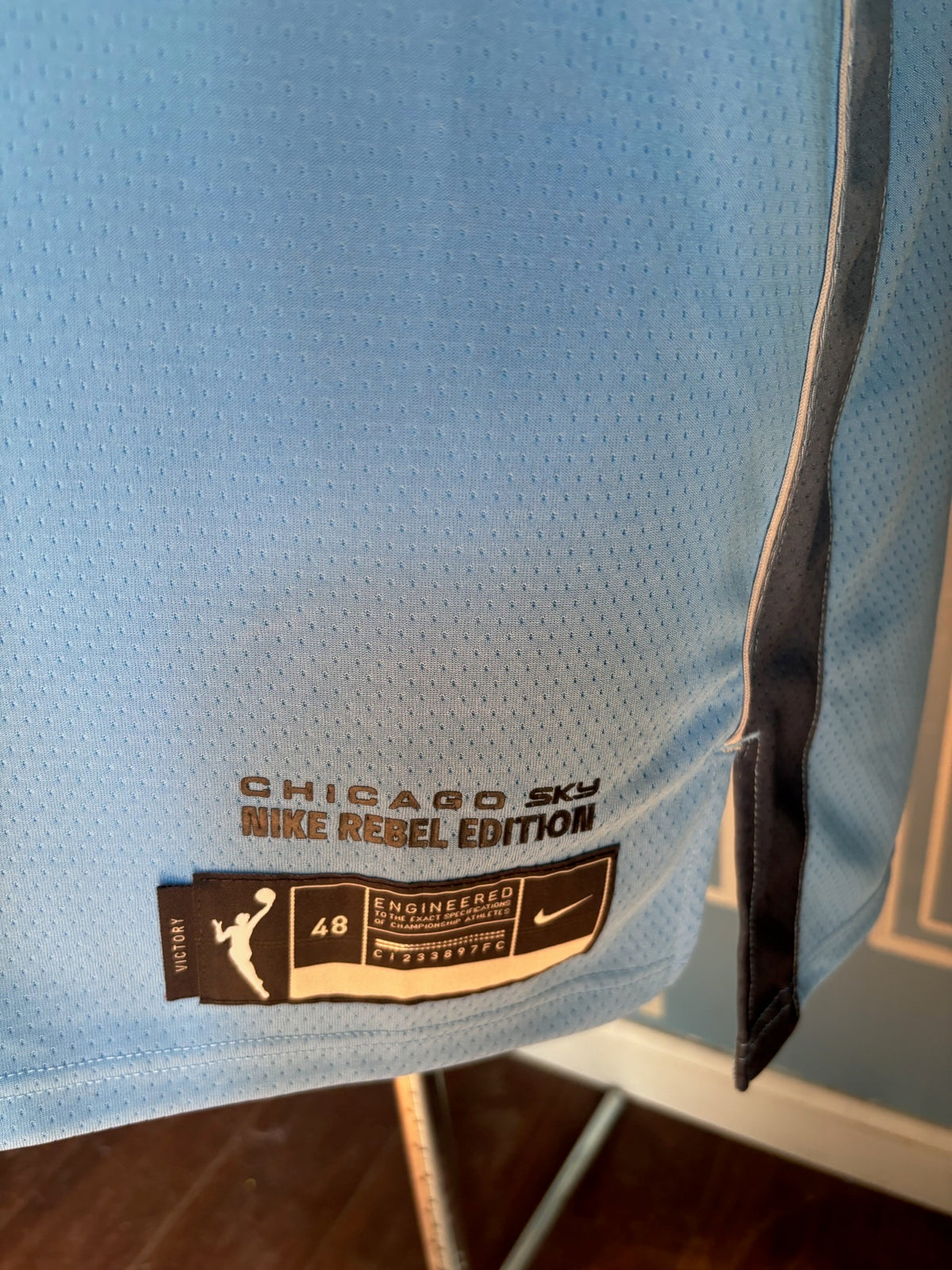 2026 WNBA Women’s Basketball Rebel Edition Chicago Sky “Skytown” Diggins #4 Custom Rhinestone Jersey