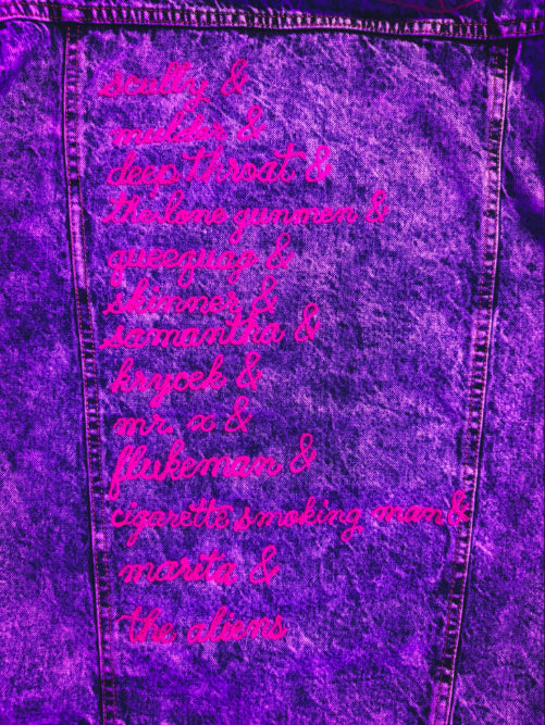 The Truth Is Out There Denim Jacket