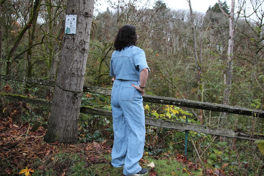 Blue Moon Light Denim Jumpsuit